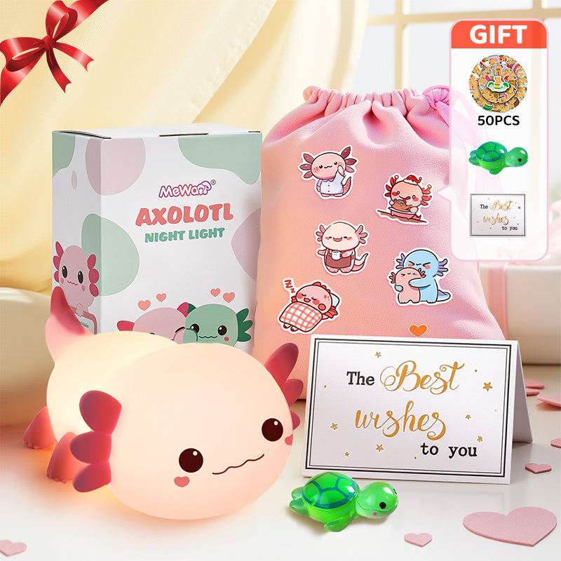 EasyRoad™️ MeWaii® Axolotl Cute Squishy Night Light - Perfect Gift 🎁