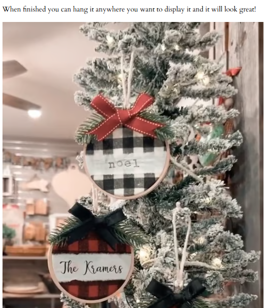 Christmas Embroidery KIT 🎄