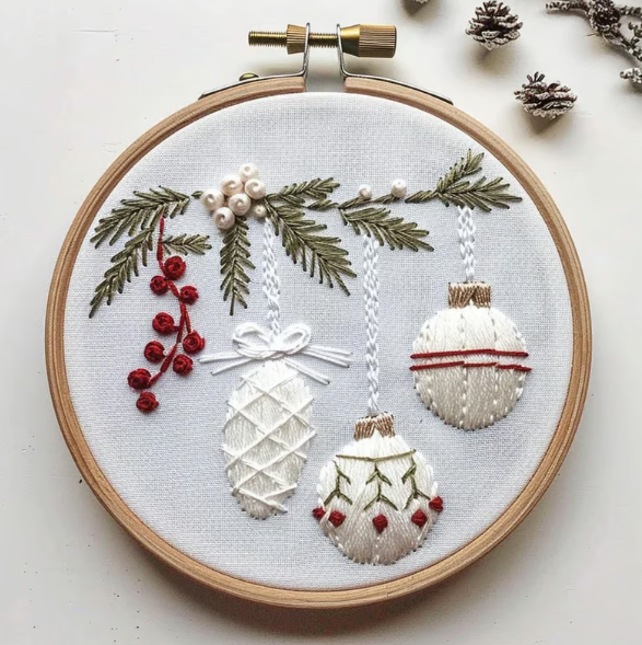 Christmas Embroidery KIT 🎄