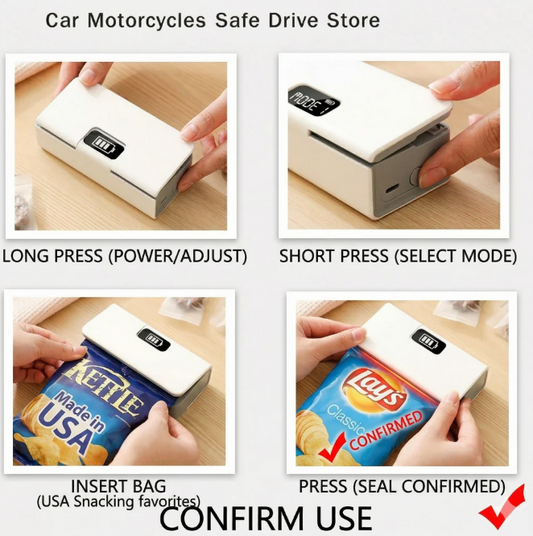 Sealify™: The Ultimate Kitchen Bag Resealer