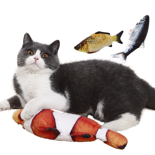 Flopping Fish Toy for Cats & Dogs
