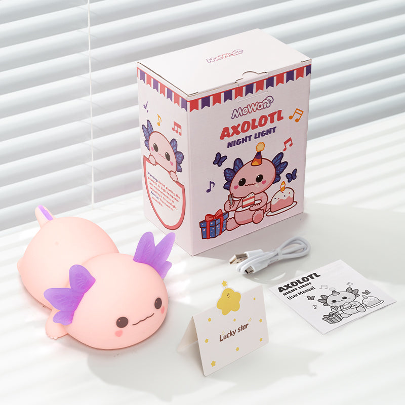 EasyRoad™️ MeWaii® Axolotl Cute Squishy Night Light - Perfect Gift 🎁