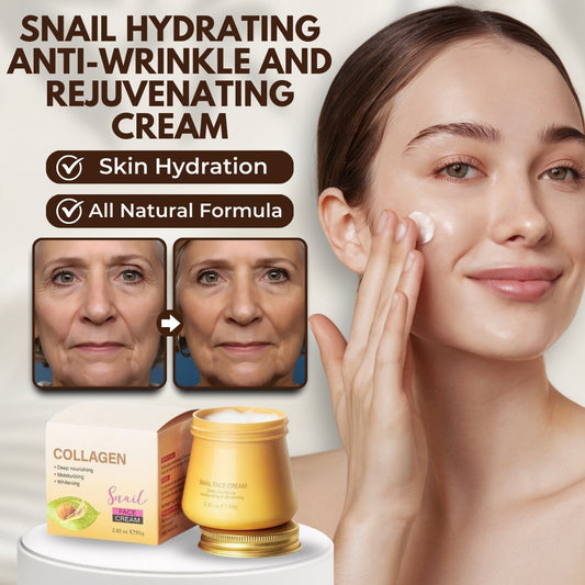 ✨ Snail Hydrating Anti-Wrinkle and Rejuvenating Cream