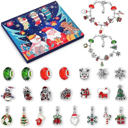 🎄 DIY 24 Days Christmas Countdown Calendar Bracelets Set 🎅🏻