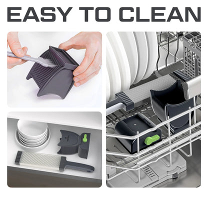 Meat Slicer For Fresh Raw Meat, Adjustable Thickness 2 Or 4 Mm, 17-In-1 Stainless Steel Meat Cleaver Kitchen Knife