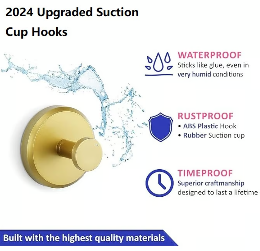 2025 Upgraded Suction Cup Hooks