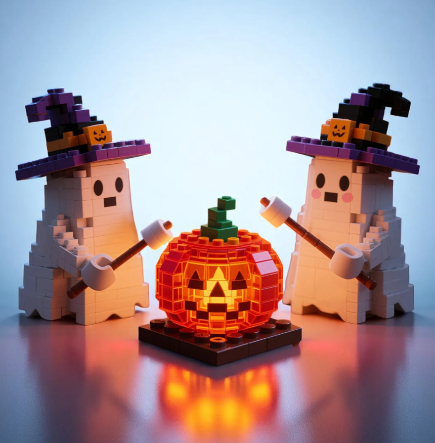 Ghost Brick 2026 Limited Edition-- Halloween Ghost Brick Set👻 – My Store