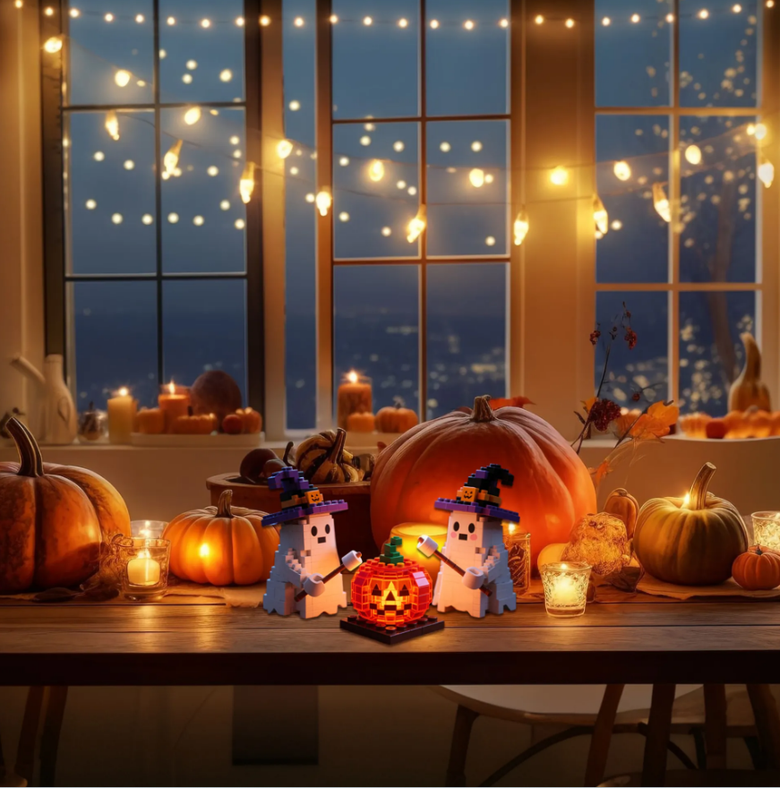 2025 Limited Edition-- Halloween Ghost Brick Set👻