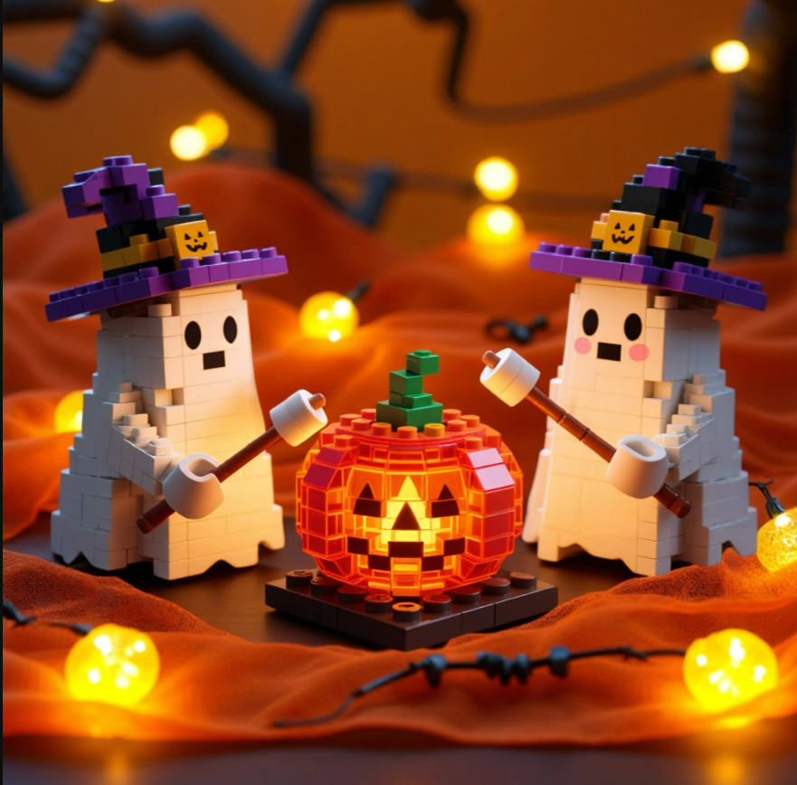 2025 Limited Edition-- Halloween Ghost Brick Set👻