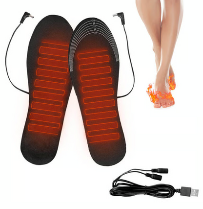 🌲 USB Heated Shoe Insoles 🔥