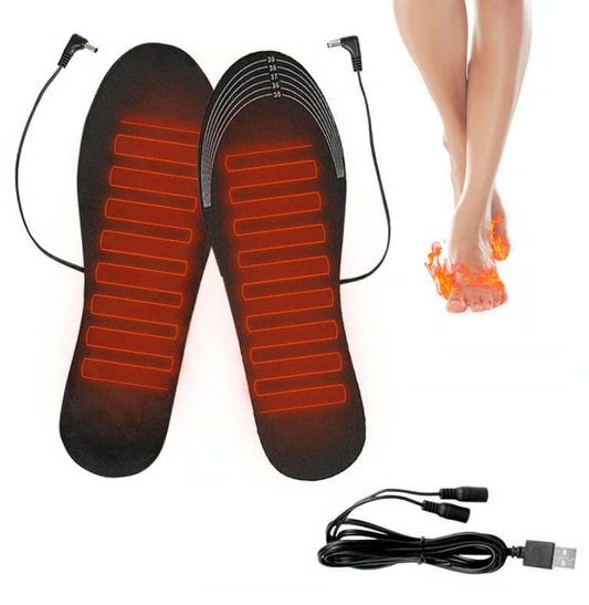 🌲 USB Heated Shoe Insoles 🔥