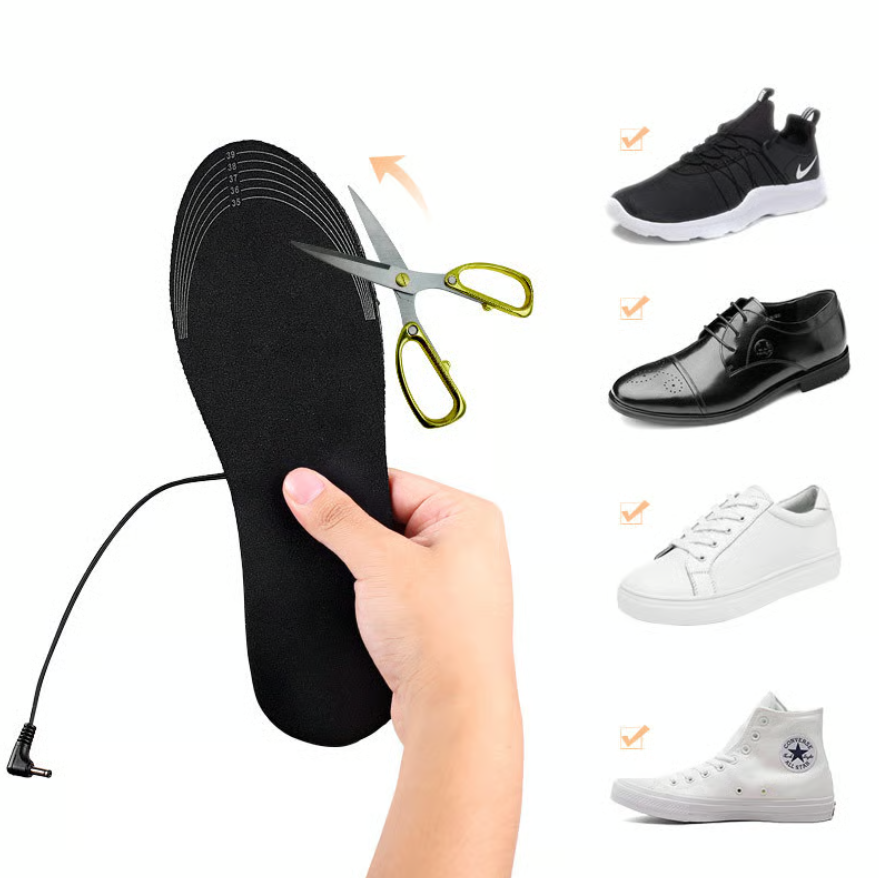 🌲 USB Heated Shoe Insoles 🔥