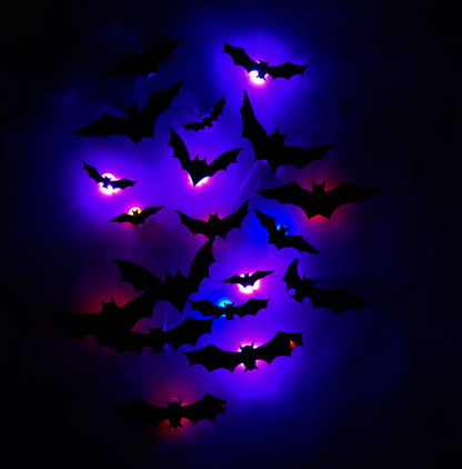 🦇Halloween 3D Lighted Bats