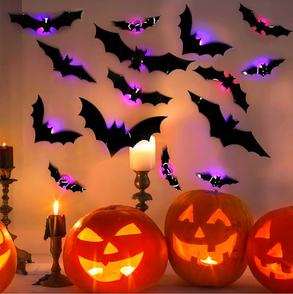 🦇Halloween 3D Lighted Bats