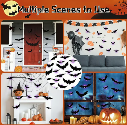 🦇Halloween 3D Lighted Bats