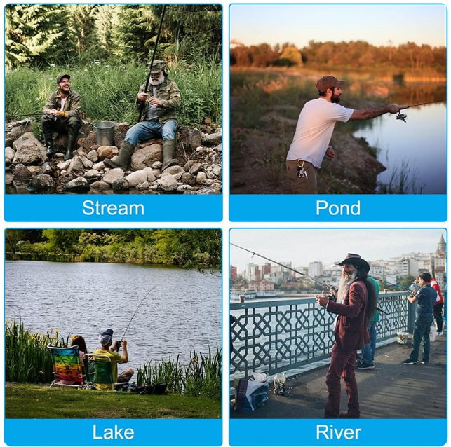 20 Flylure™ Hooks | realistic flies for big catches