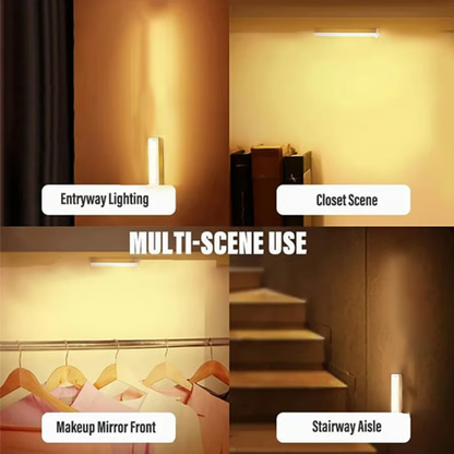 💡 Punch-free Smart Sensor Magnetic Rechargeable LED Lights