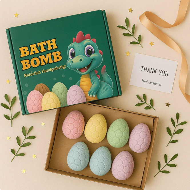 DinoHatch™ Surprise Egg Bath Bombs