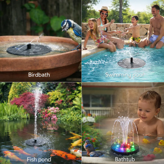 SplashGlow™ Fountain – Kids Bath, Pool & Garden Fun
