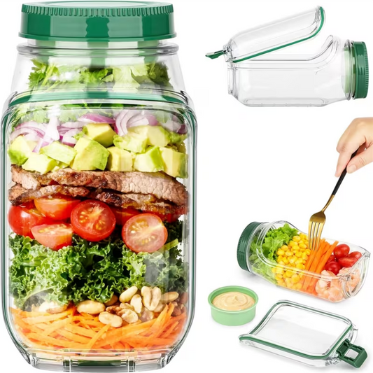 EasyRoad™ Salad Jar with Lid