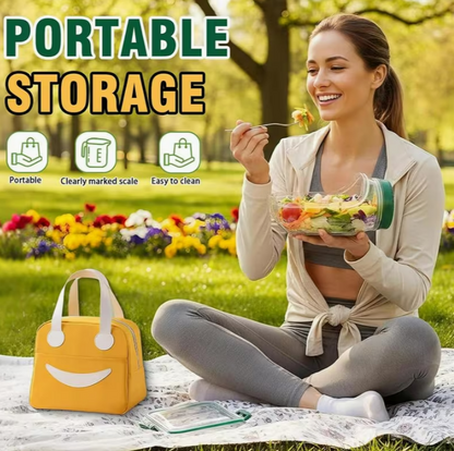 EasyRoad™ Salad Jar with Lid