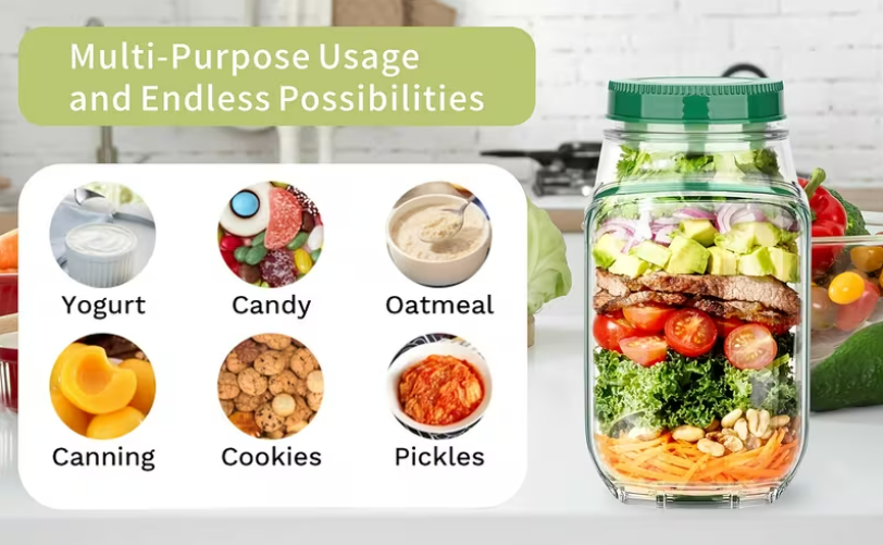 EasyRoad™ Salad Jar with Lid