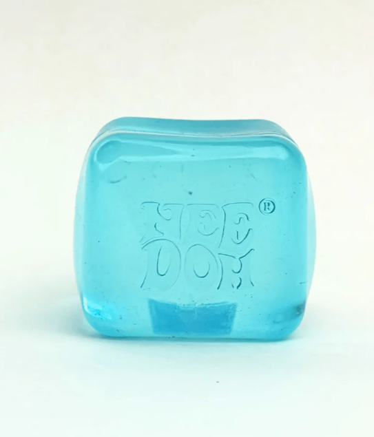 NeeDoh Nice Cube - Satisfying Square Shaped Sensory Toy, Original Size