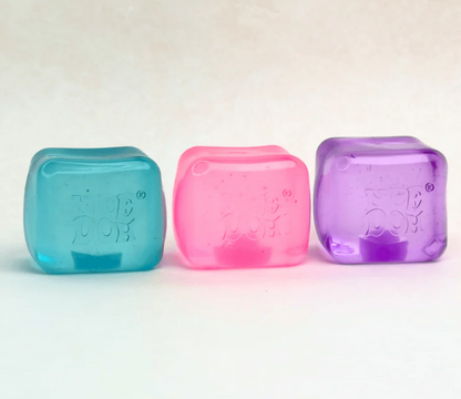 NeeDoh Nice Cube - Satisfying Square Shaped Sensory Toy, Original Size