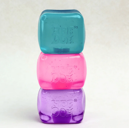 NeeDoh Nice Cube - Satisfying Square Shaped Sensory Toy, Original Size