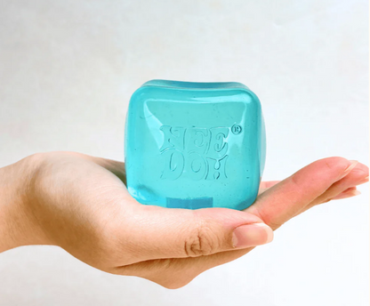 NeeDoh Nice Cube - Satisfying Square Shaped Sensory Toy, Original Size
