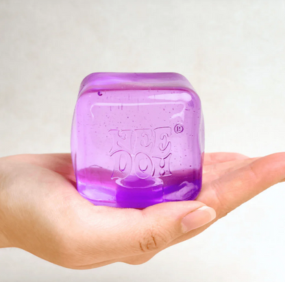 NeeDoh Nice Cube - Satisfying Square Shaped Sensory Toy, Original Size