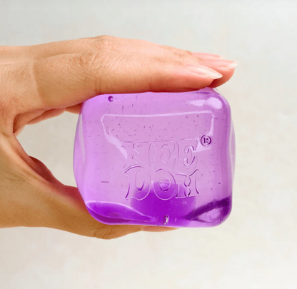 NeeDoh Nice Cube - Satisfying Square Shaped Sensory Toy, Original Size
