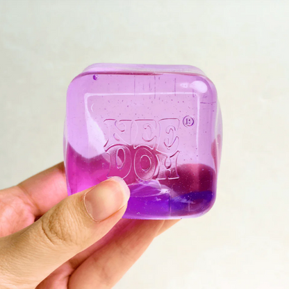 NeeDoh Nice Cube - Satisfying Square Shaped Sensory Toy, Original Size