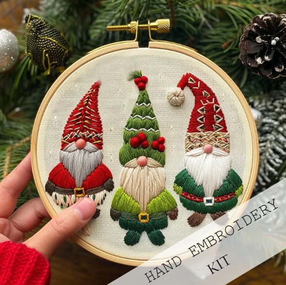 Christmas Embroidery KIT 🎄