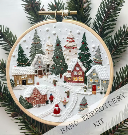 Christmas Embroidery KIT 🎄