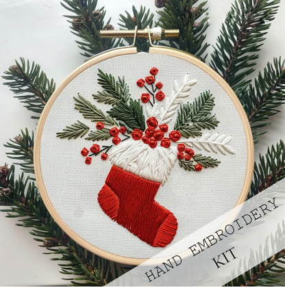 Christmas Embroidery KIT 🎄