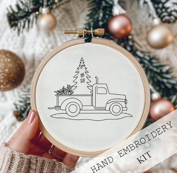 Christmas Embroidery KIT 🎄