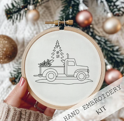 Christmas Embroidery KIT 🎄