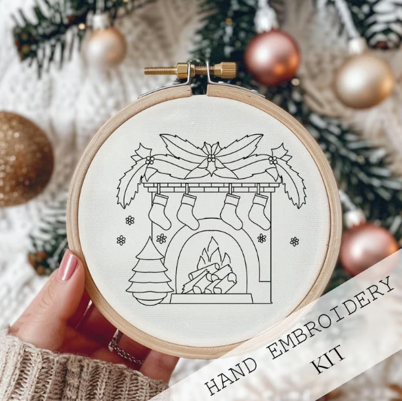 Christmas Embroidery KIT 🎄