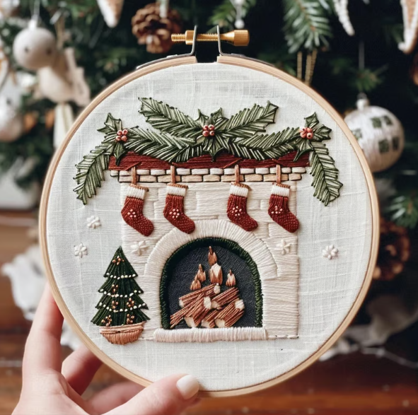 Christmas Embroidery KIT 🎄