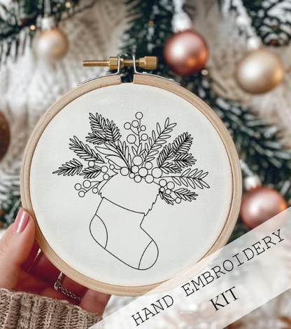 Christmas Embroidery KIT 🎄
