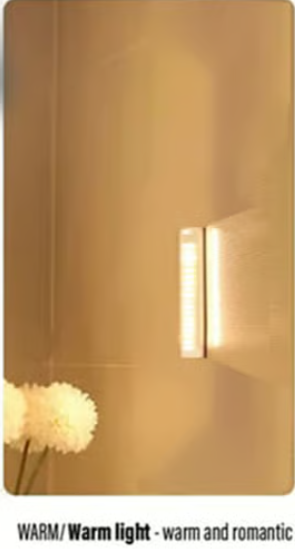 💡 Punch-free Smart Sensor Magnetic Rechargeable LED Lights
