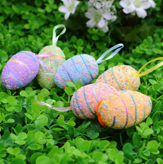 Colorful Easter Set (Eggs/Rabbits)