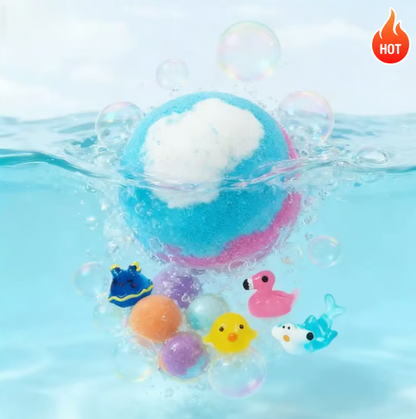 🛁 Natural Surprise Bath Bombs