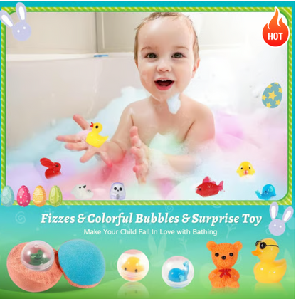 🛁 Natural Surprise Bath Bombs