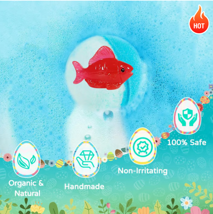 🛁 Natural Surprise Bath Bombs