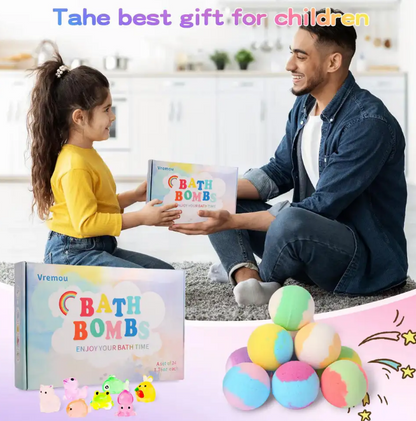 🛁 Natural Surprise Bath Bombs