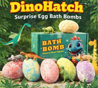 DinoHatch™ Surprise Egg Bath Bombs