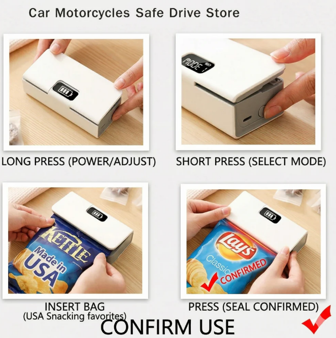 Sealify™: The Ultimate Kitchen Bag Resealer