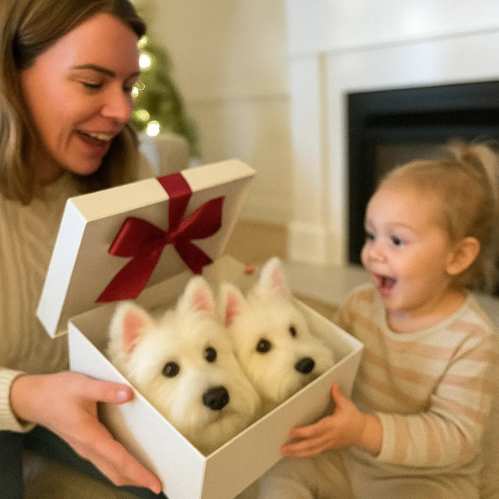 🐕 Super Realistic Dog Plush Slippers — Feel Like Walking with Your Dog Every Step